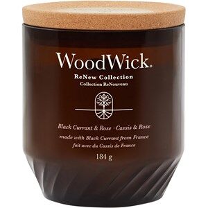 woodwick renew black currant & rose duftkerze