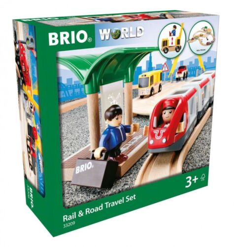 World Zug- & Roadway Reiseset 33209 - One Size - Brio Züge