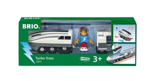 World Zug- Turbo Train - Grau 36003 - One Size - Brio Züge