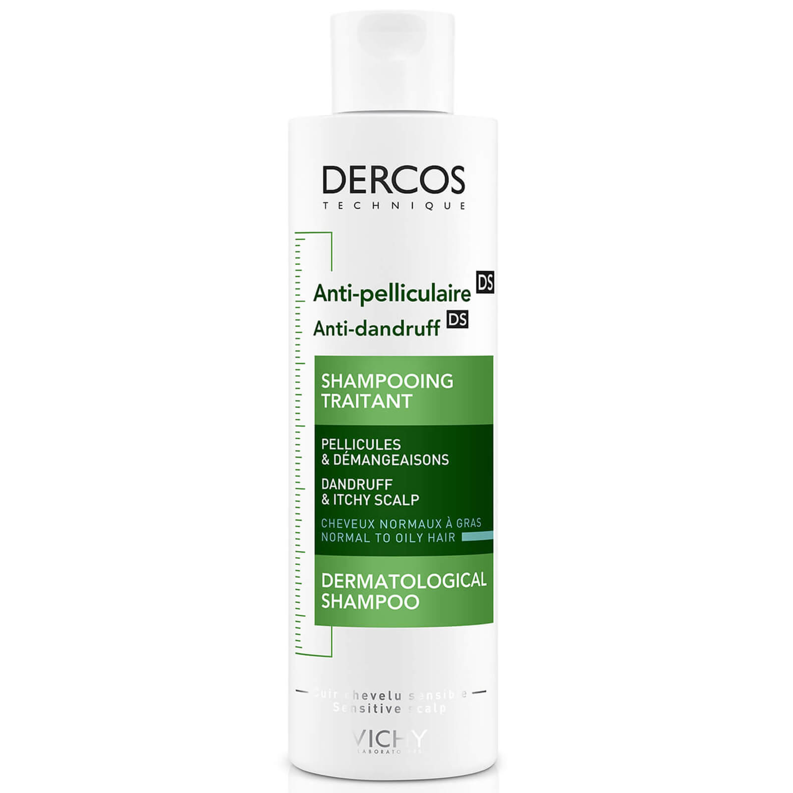 X3 Vichy Dercos Anti-schuppen Advanced Action Shampoo 200ml - Normal Bis Fettiges Haar