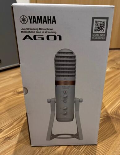 Yamaha Ag01 Schwarz Tischmikrofon