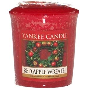 yankee candle votivkerze red apple wreath 49 g