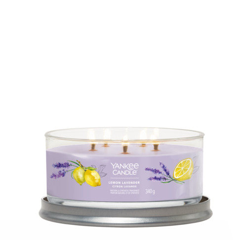 Yankee Kerze Signature Multi Docht Becher Zitrone Lavendel Duft Dekor Geschenk 