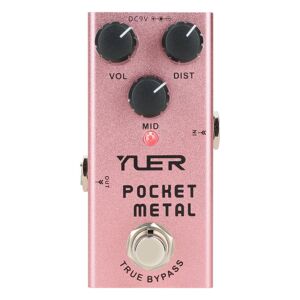 Yuer Rf-10 Series Pocket Metal - Verzerrer Für Gitarren