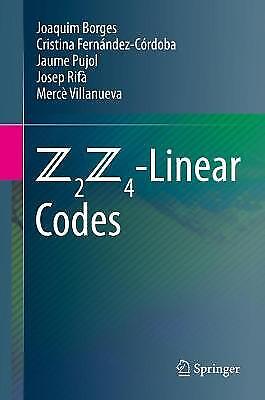 Z2z4-lineare Codes Von Borges, Joaquim