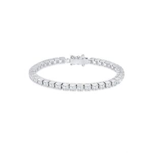 Zirkonia Kristall Armband Damen 925 Sterling Silber Glamourös Elli Premium