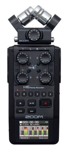 Zoom H6 Black Professioneller Recorder Incl. Viel Zubehör