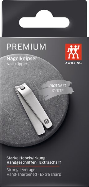 Zwilling Nagelknipser Für Fingernägel, Hochwertiger Nagelschneider Aus Mattierte