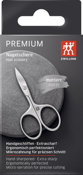 Zwilling Twinox® Kombi-nagelschere 90mm Mattiert Hautschere Maniküre Manicure